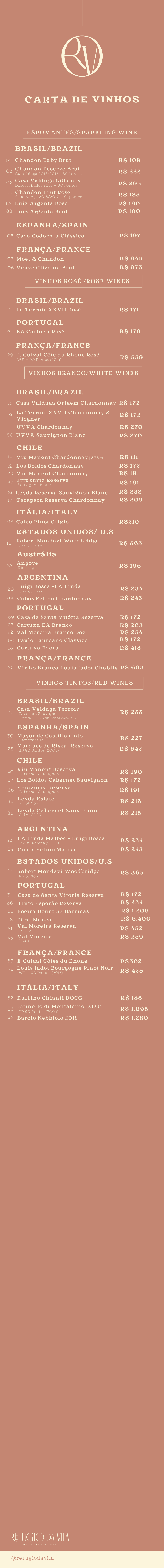 Carta de Vinhos - 29-01-26